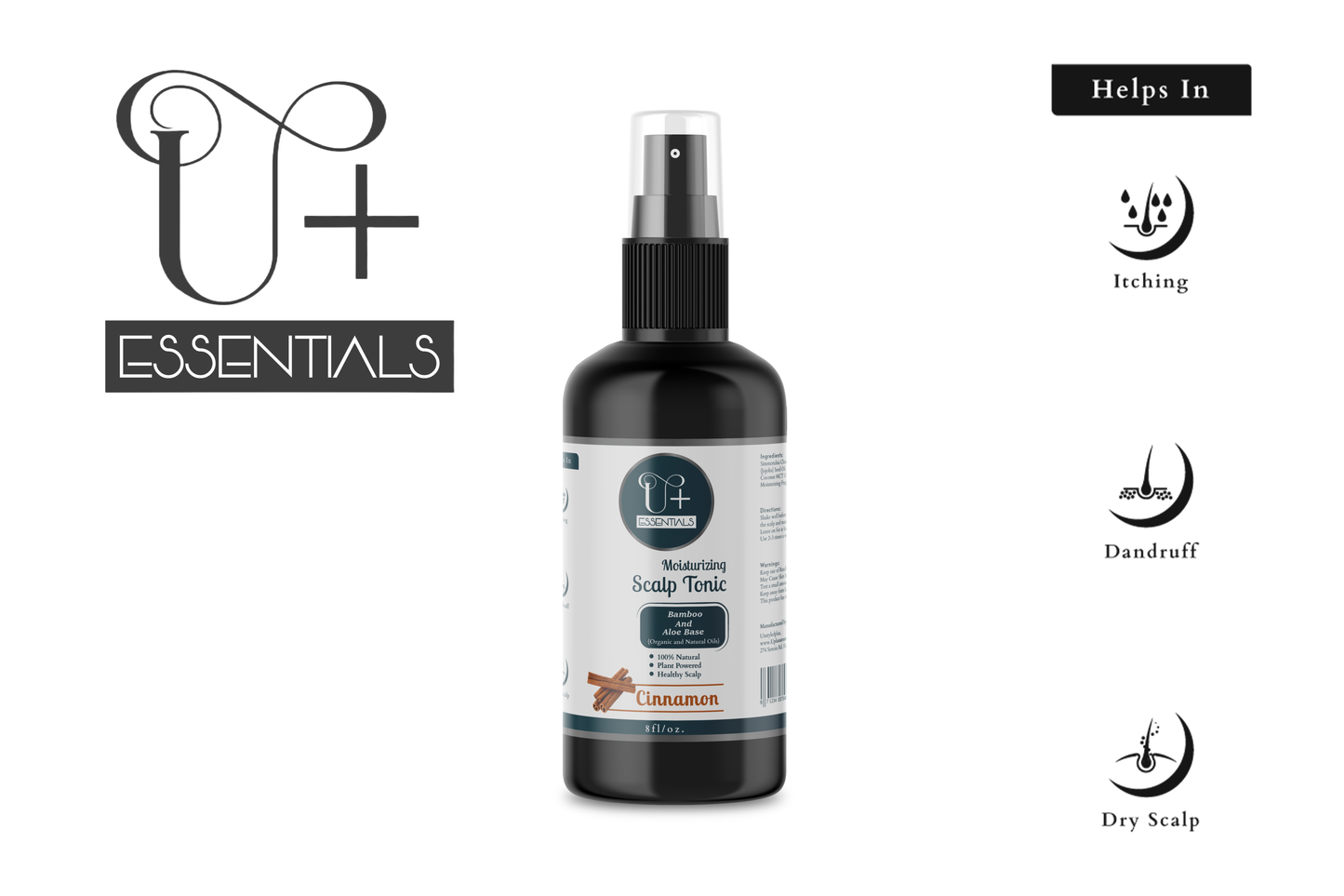 Moisturizing Scalp Tonics - Cinnamon